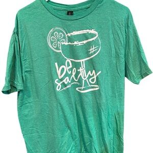 Gildan Softstyle kelly green T-Shirt with Graphic